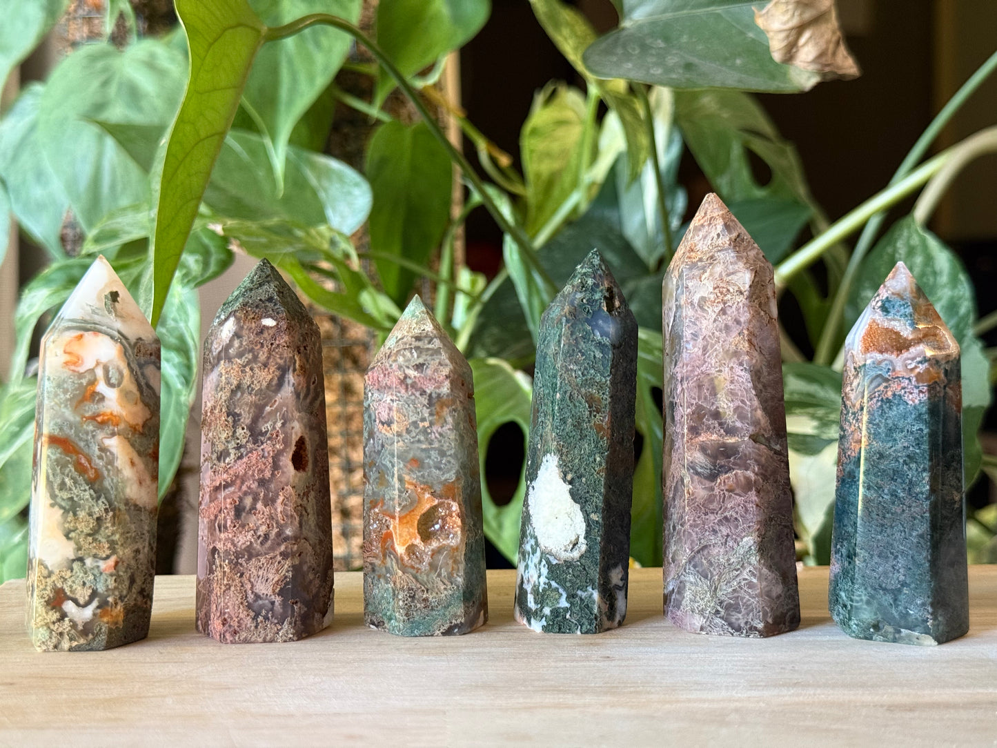 Red Moss Agate Generator Points
