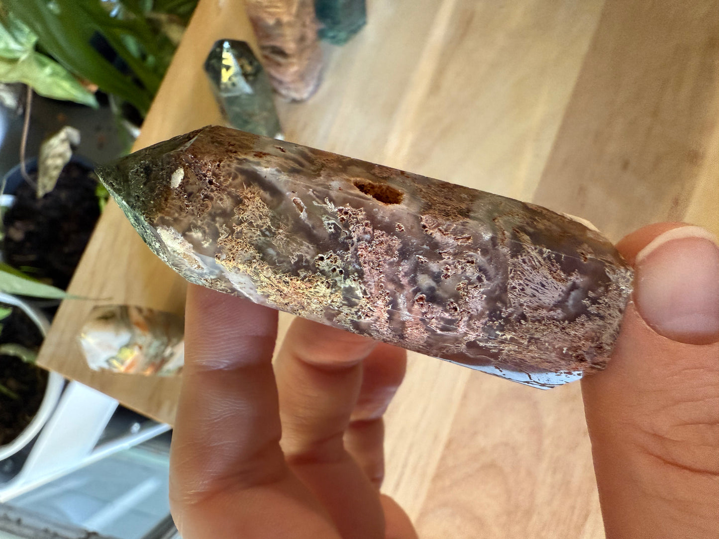 Red Moss Agate Generator Points