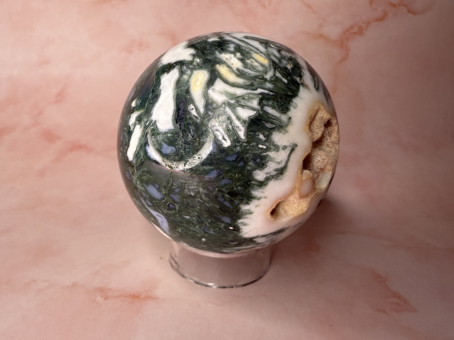 Moss Agate Sphere