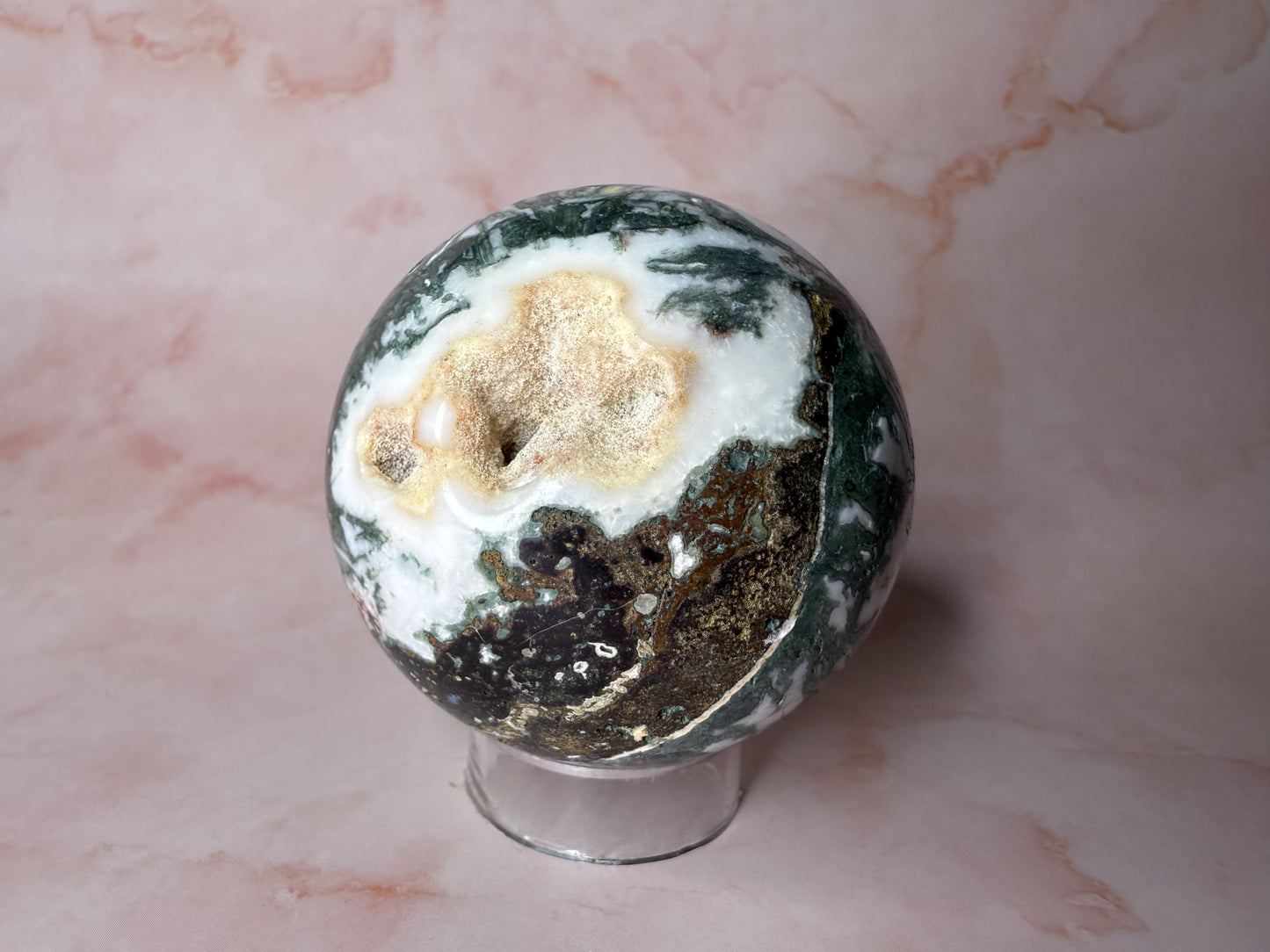 Moss Agate Sphere